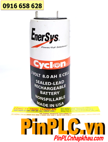 EnerSys 2v-8.0Ah, Pin EnerSys Cyclon Sealed Lead Acid 2v - 8.0AH chính hãng Made in USA
